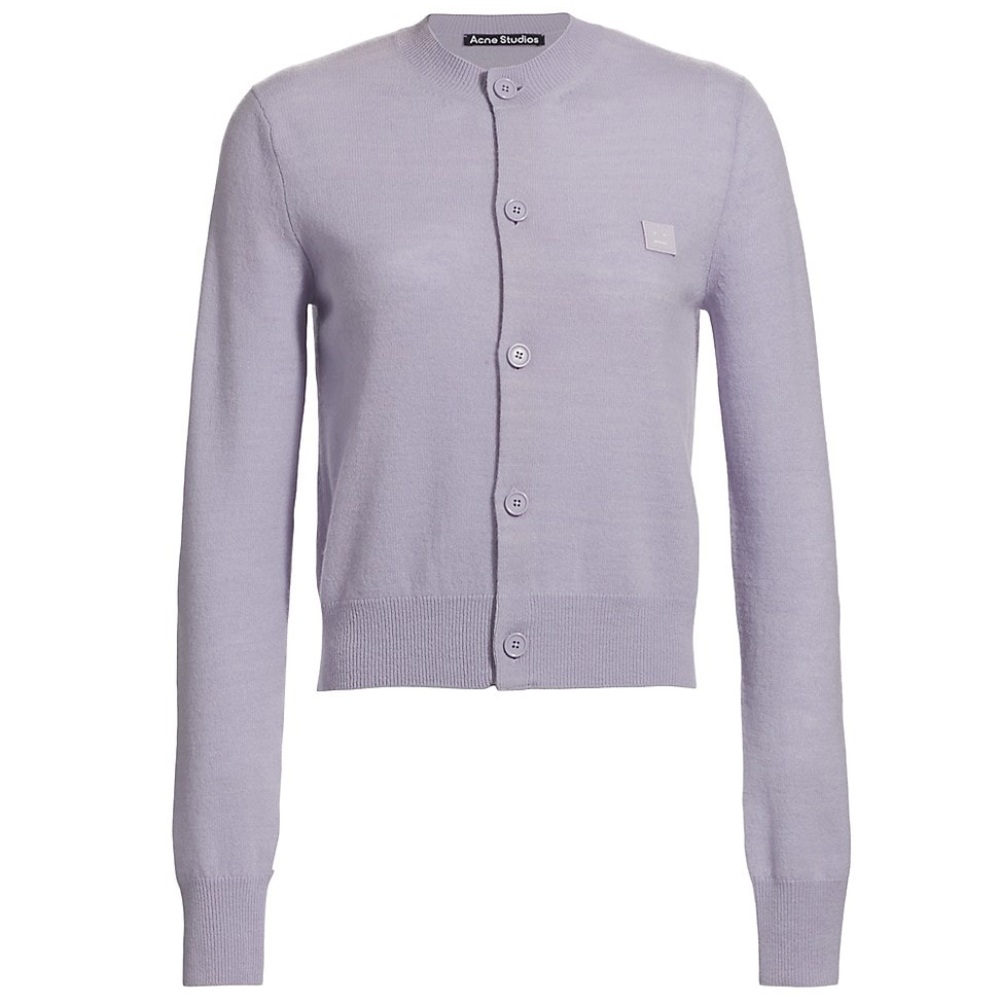 Acne Studios Purple Patch Cardigan